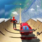 Logo of Spider Superhero Car Stunts android Application 